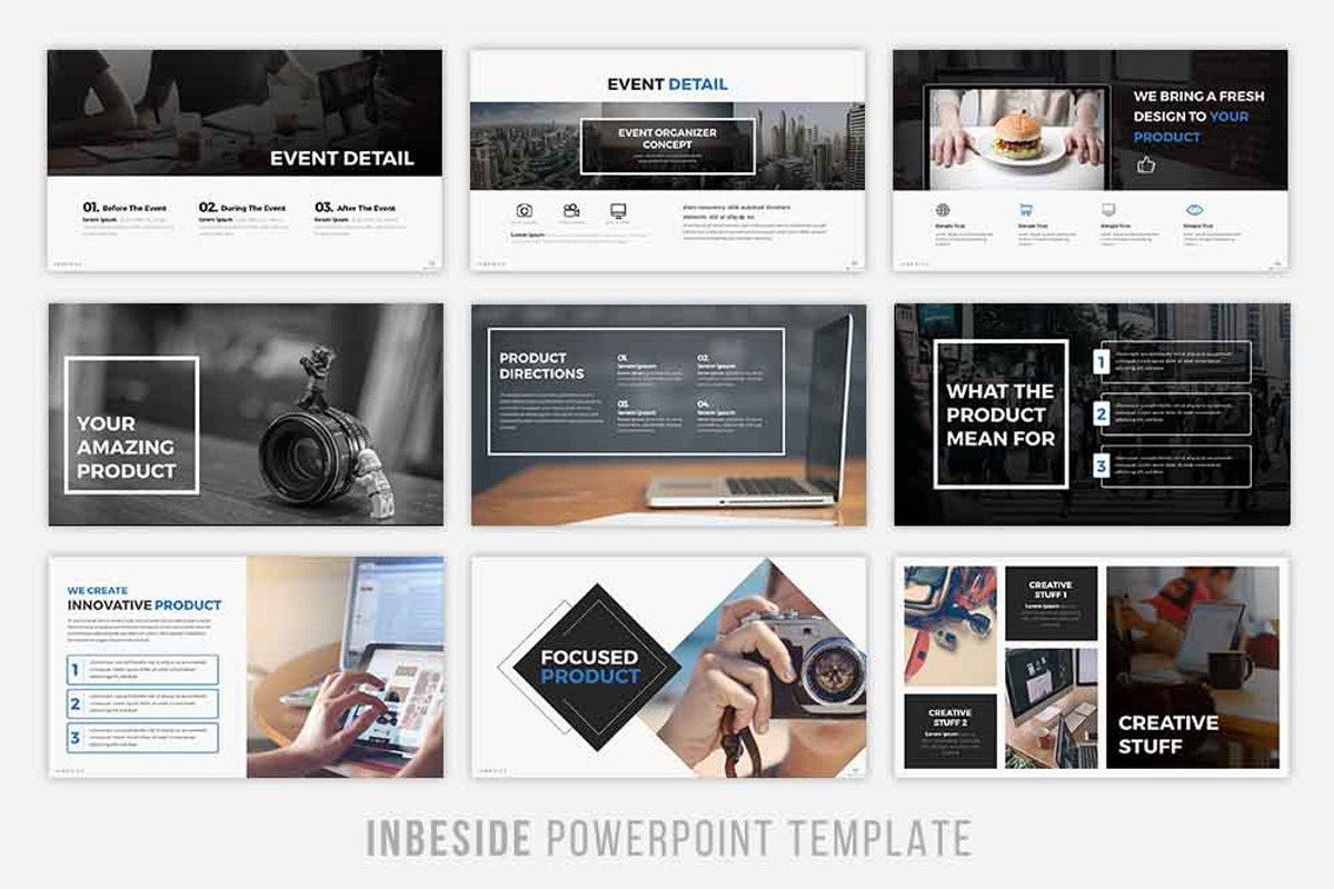 Inbeside Powerpoint Template, a Presentation Template by RRGraph