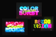 RGB Glow Text Effects, a Layer Style Add-On by Matsero (Thumbnail 3 of 4)