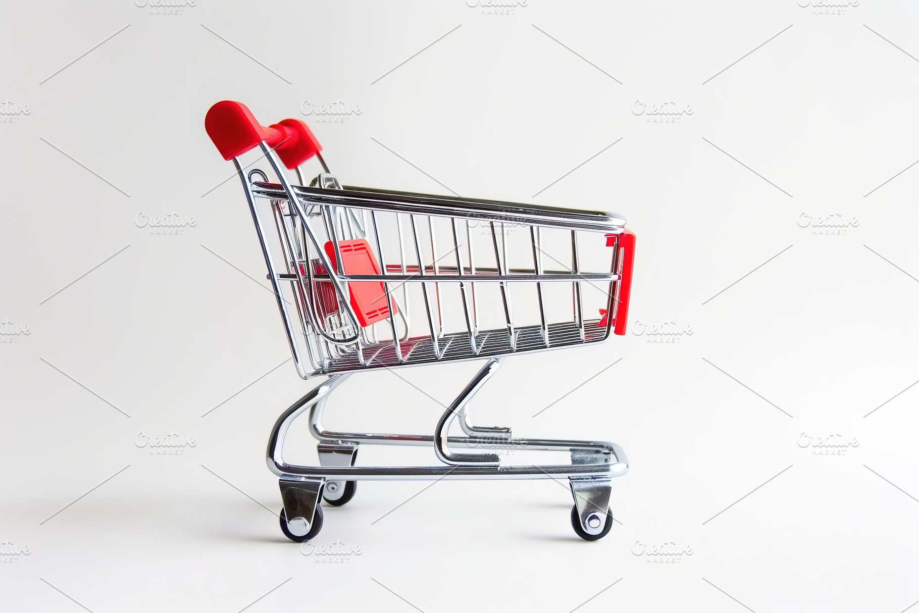 Empty Shopping Cart, a Business Photo by Ales Munt