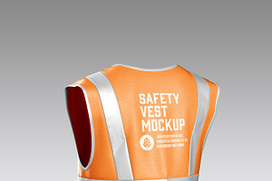 Safety Vest Mockup