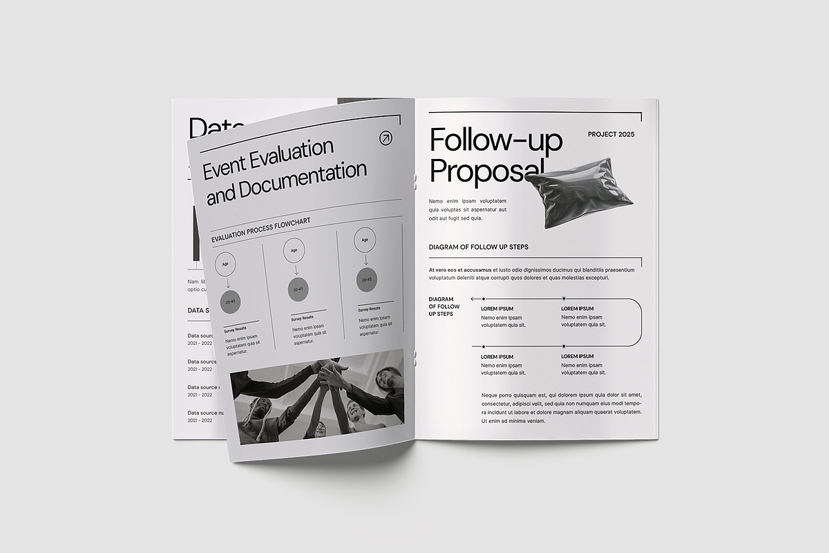 Project Business Proposal Template, a Brochure Template by TMint Play (Photo 4 of 8)