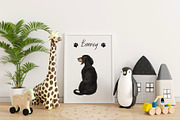 Watercolor Dog Breeds Clipart., an Animal Illustration by ColorfulPT (Thumbnail 7 of 8)