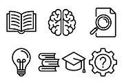 380 Customer Service Icon Set, an Outline Icon by adenpinkstore (Thumbnail 14 of 19)
