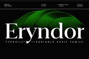 Eryndor, a Serif Font by Typehill (Thumbnail 1 of 13)