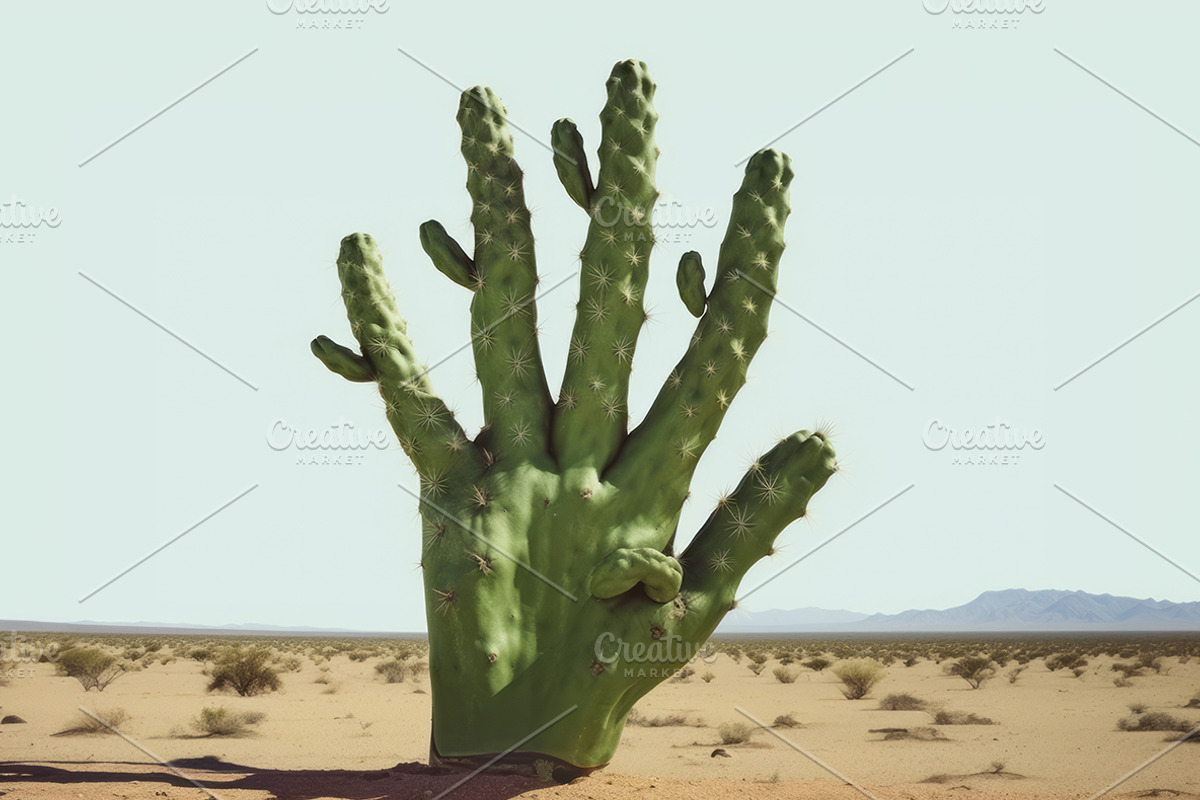 Cactus. 23 images, a Nature Photo by Handmadefont (Photo 7 of 9)