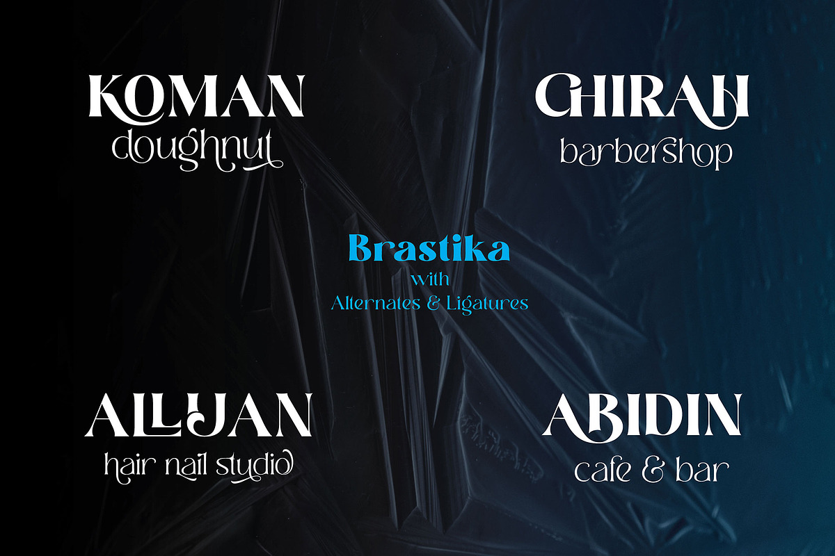 Brastika - Elegant Modern Serif Font, a Serif Font by Ekahermawan (Photo 8 of 12)