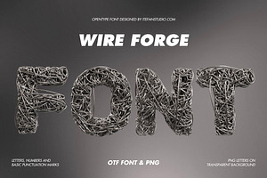 Wire Forge Font