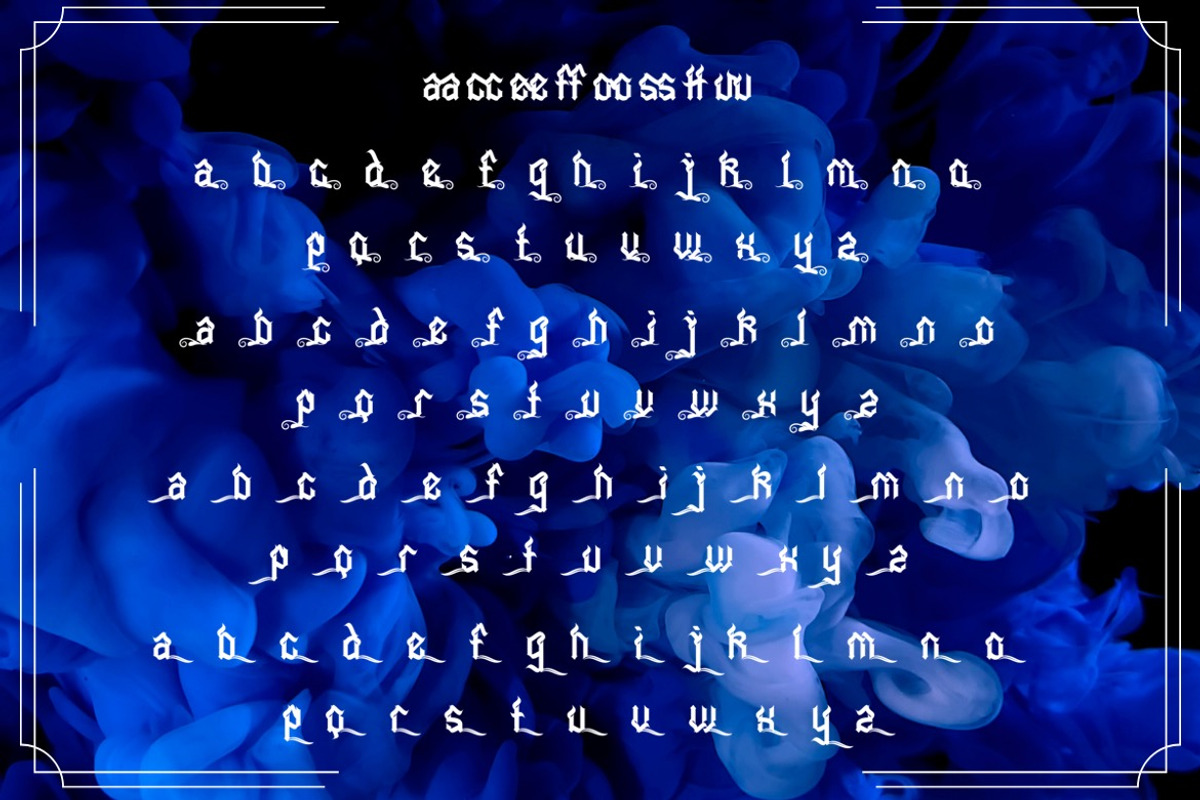 Saxterun - Display Blackletter Font, a Blackletter Font by Dhabee (Photo 17 of 17)