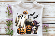 Halloween Obsessive Cup Disorder PNG, an Illustration by CraftArtStudio (Thumbnail 2 of 4)