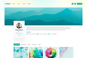 Etheum - NFT Marketplace Figma UI, an UI Kit Template by Themeix (Thumbnail 9 of 28)