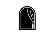 Window Curtain Silhouette Bundle, an Illustration by Creativeshirt (Thumbnail 24 of 51)