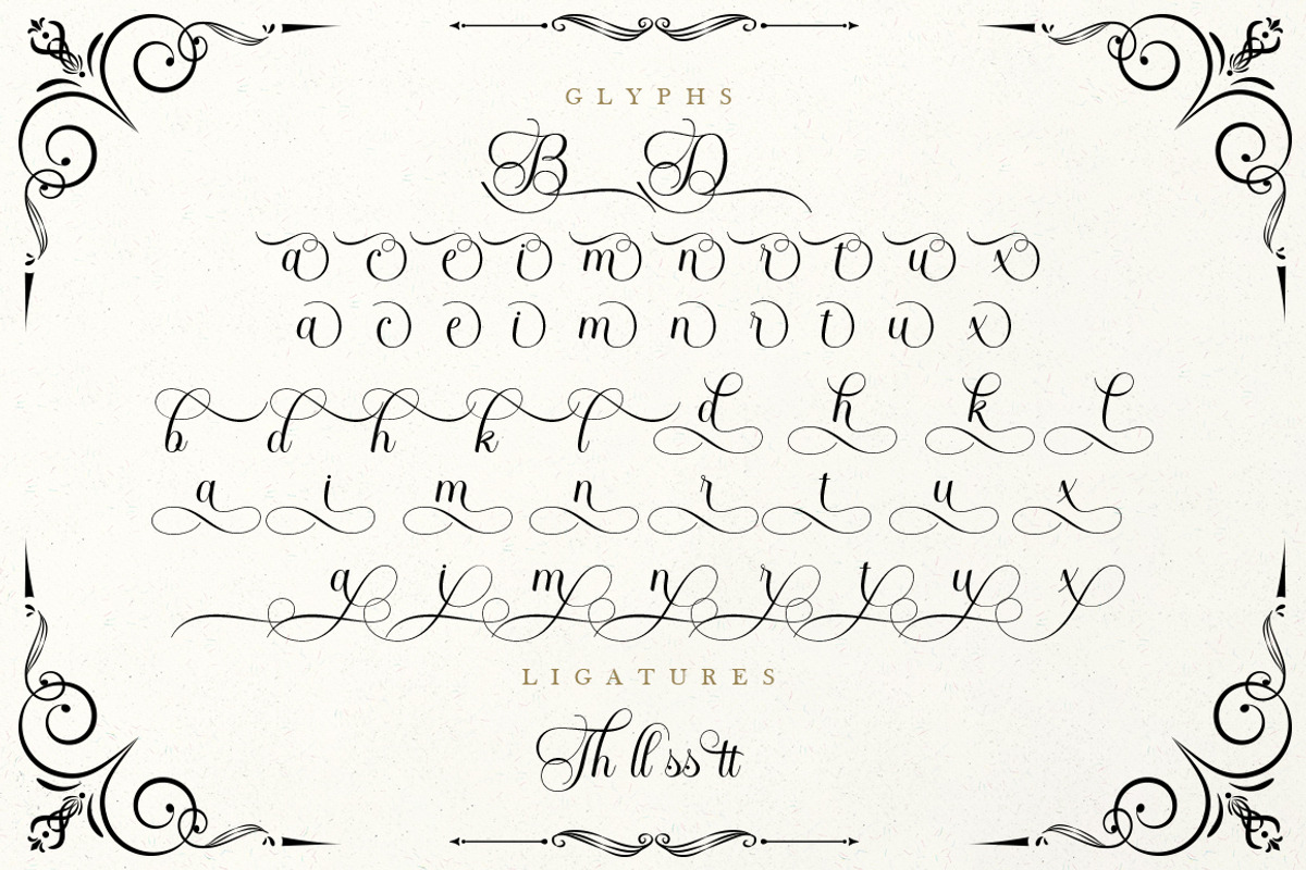 Andalucia, a Script Font by Pista Mova (Photo 7 of 9)