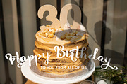 Caramel - lovely brushed font, a Script Font by Anna Zakharchenko (Thumbnail 9 of 10)
