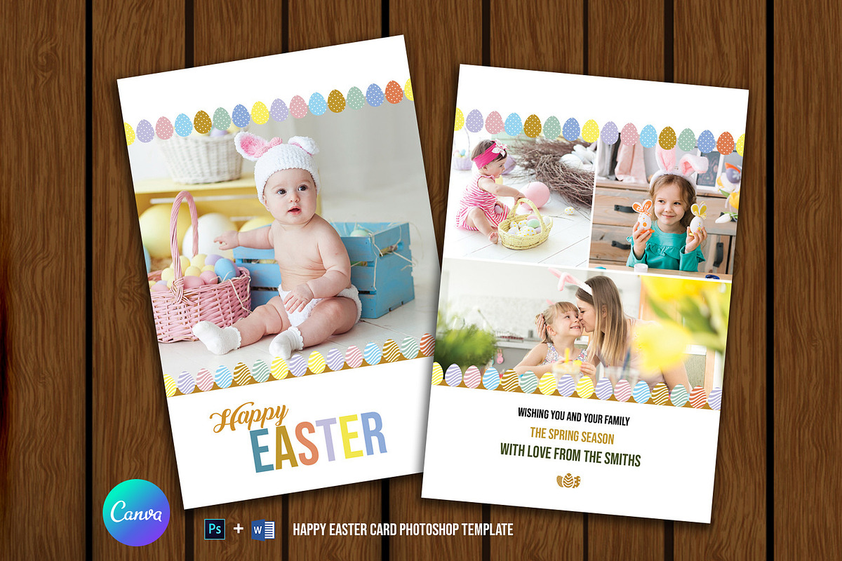 Easter Greeting Card, a Card Template by retrographix (Photo 1 of 2)