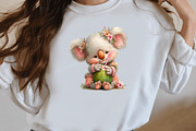 Whimsical summer koala Clipart, an Illustration by Designworld (Thumbnail 6 of 7)