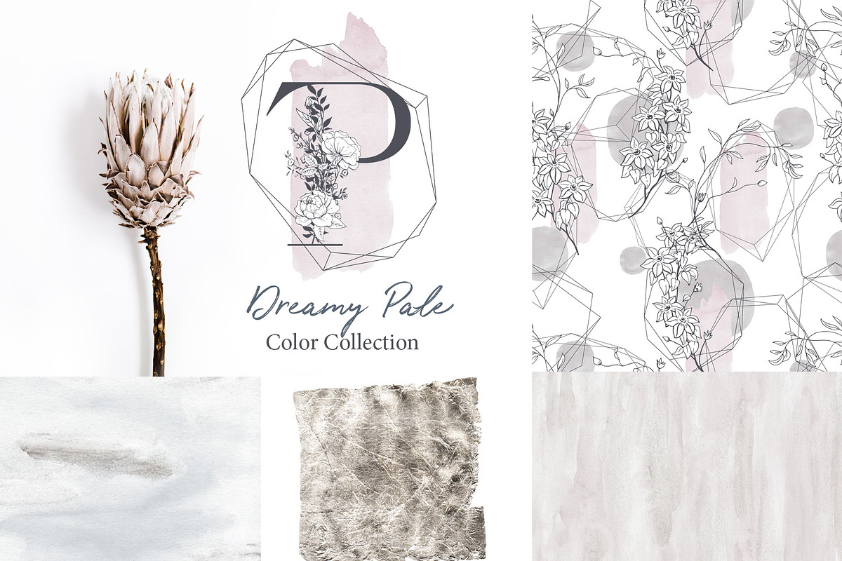 Rich Botanicals & Monograms, a Texture Illustration by Pink Ocean (Photo 13 of 17)