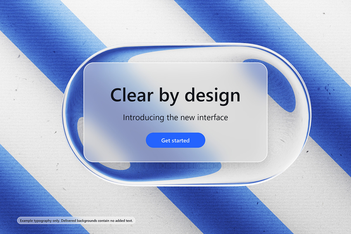 Liquid Glass UI - 12 JPG Backgrounds, a Background Graphic by Photocreo Michal Bednarek (Photo 5 of 6)