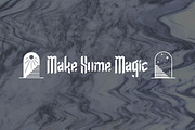 Mancer Typeface, a Blackletter Font by Badspark (Thumbnail 5 of 5)