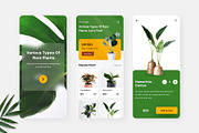 Planta - Plant Mobile App, a Websites & App Template by Panen Creative (Thumbnail 2 of 3)