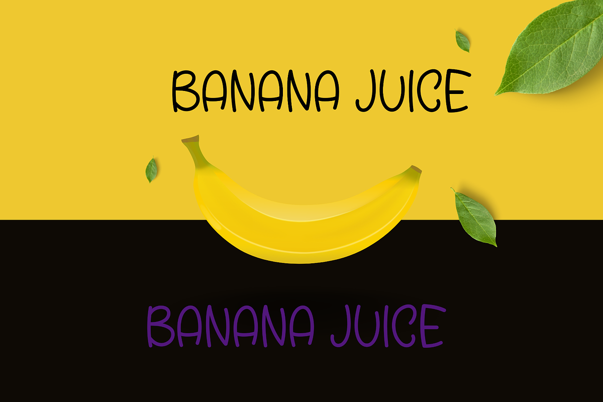 Fresh Juice Font, a Sans Serif Font by Cutie_Kate_Studio (Photo 3 of 8)
