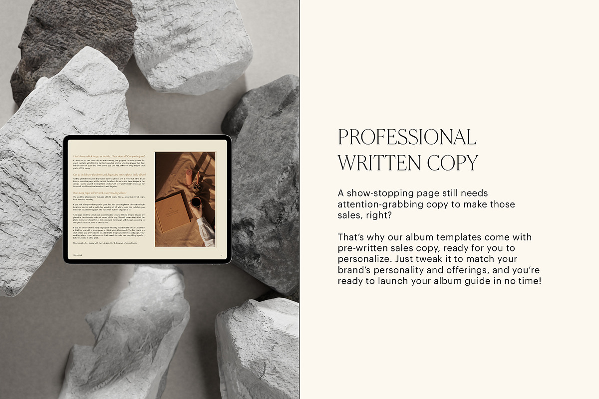 Trendy | Album Guide PDF, a Templates & Theme by Studio Leelou (Photo 5 of 10)