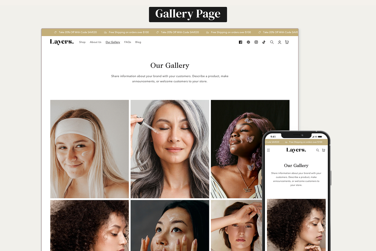 Layers - Beauty Shopify Theme, a Shopify Template by InspiredTheme (Photo 4 of 9)