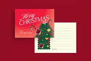 Christmas Greeting Card, a Card Template by graphicook (Thumbnail 2 of 3)