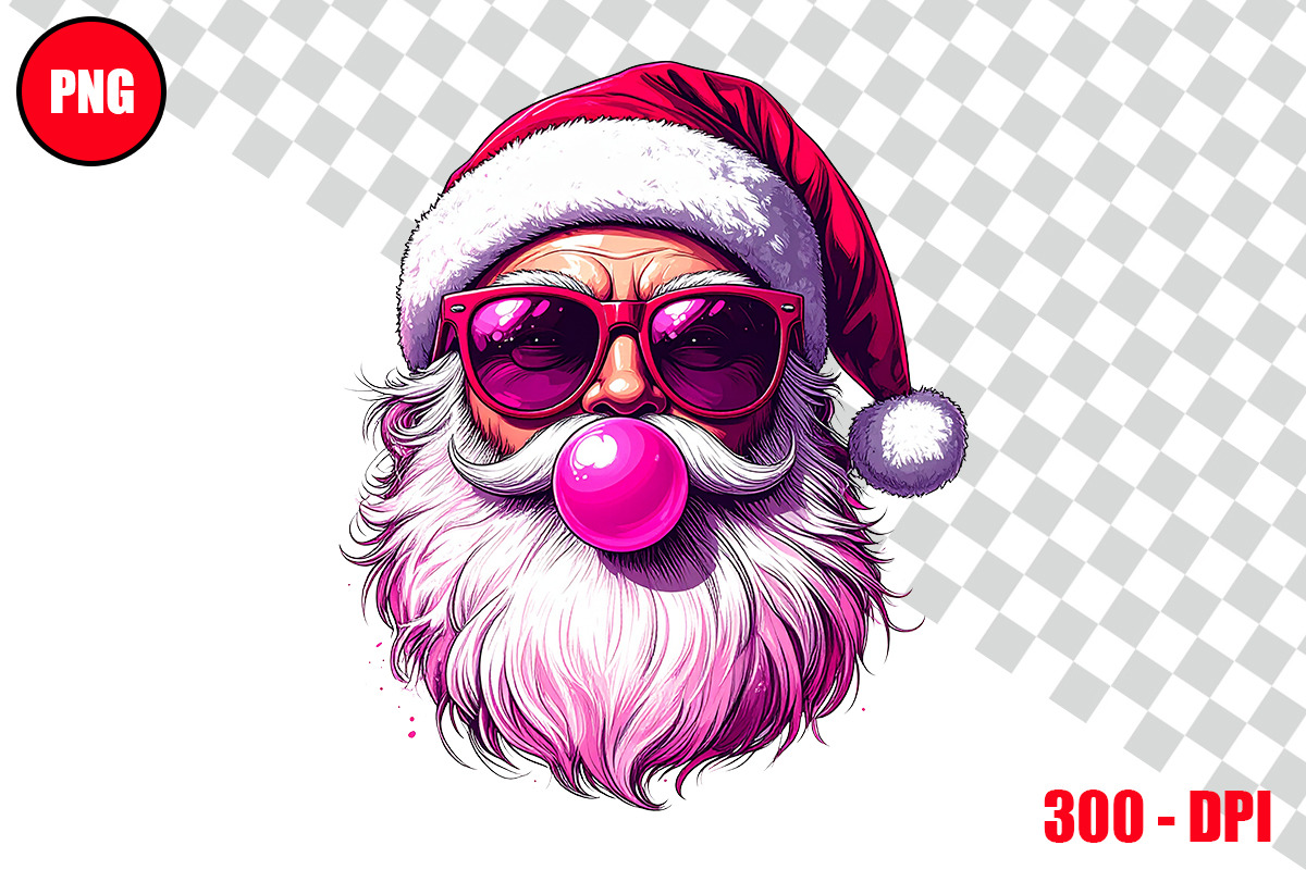 Christmas Santa with Blowing Bundle, a Decorative Illustration by taramija (Photo 24 of 26)