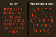 Lando, a Sans Serif Font by illunatic (Thumbnail 7 of 10)