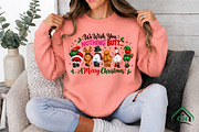 We Wish You Nothing Butts Christmas, a Seasonal Illustration by Craft Nest (Thumbnail 3 of 6)