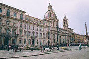 Piazza navona in rome featuring architecture, blue, and building, an ...