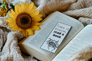 Bookmarks SVG Sunflower Bundle, an Object Graphic by Dervik Art Store (Thumbnail 4 of 6)