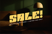 Seglano — Heavy Modular Display Type, a Sans Serif Font by Elyas Beria Studio (Thumbnail 7 of 20)