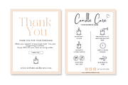 Candle Templates Thank You, a Card Template by Meoww_Design (Thumbnail 2 of 3)