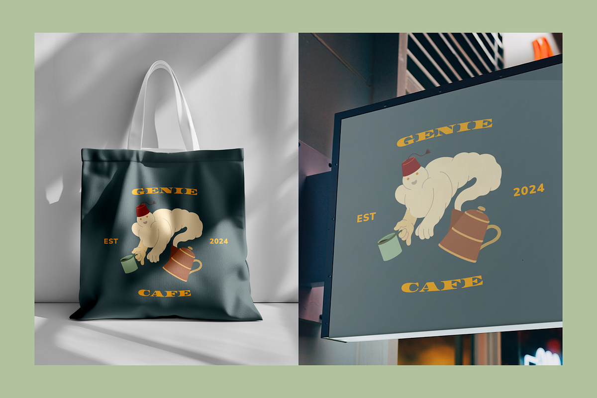 Cafe Mascots Illustration Vector, a Food Illustration by rightbraincells (Photo 4 of 6)