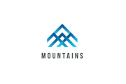 Mountains Logo, a Branding & Logo Template by IKarGraphics (Thumbnail 3 of 3)