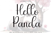 Hello Panda, a Handwritten Font by FreshTypeINK (Thumbnail 1 of 8)