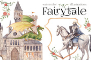 FAIRYTALE watercolor illustrations, an Illustration by Eisfrei (Thumbnail 1 of 7)