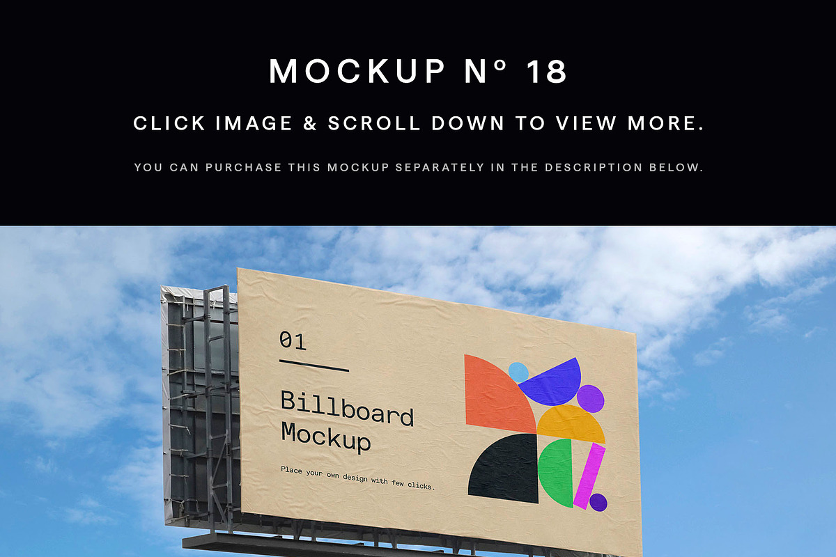25 Billboard Poster Street Mockups, an Advertising Mockup by Asylab (Photo 21 of 29)
