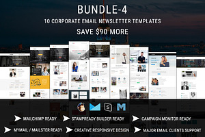 10 Email Newsletters Bundle 4