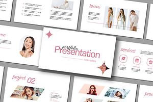 Minimal Portfolio Presentation, a Presentation Template by Mighty-Slide
