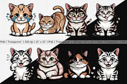 Cat Mood Expressions, a Graphic by Artnoy (Thumbnail 2 of 5)