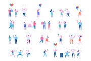 Different people big vector set, a Person Illustration by Vector_Art (Thumbnail 2 of 11)