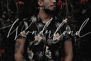 Senja Mentari - Modern Script, a Script Font by Dharmas Foundry (Thumbnail 12 of 16)