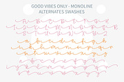 Good Vibes Only Duo Font, a Script Font by Akrinity Digital (Thumbnail 11 of 11)