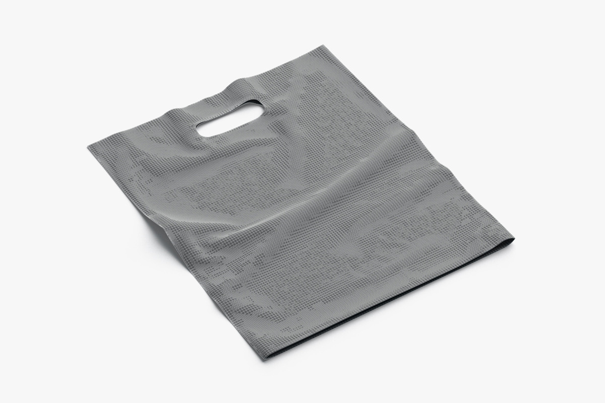 Die-Cut Plastic Bag 3D Model, a 3D by rebrandy (Photo 9 of 9)
