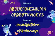 Bigspace Rocket - Kids Bold Fun Font, a Blackletter Font by Dhabee (Thumbnail 3 of 9)