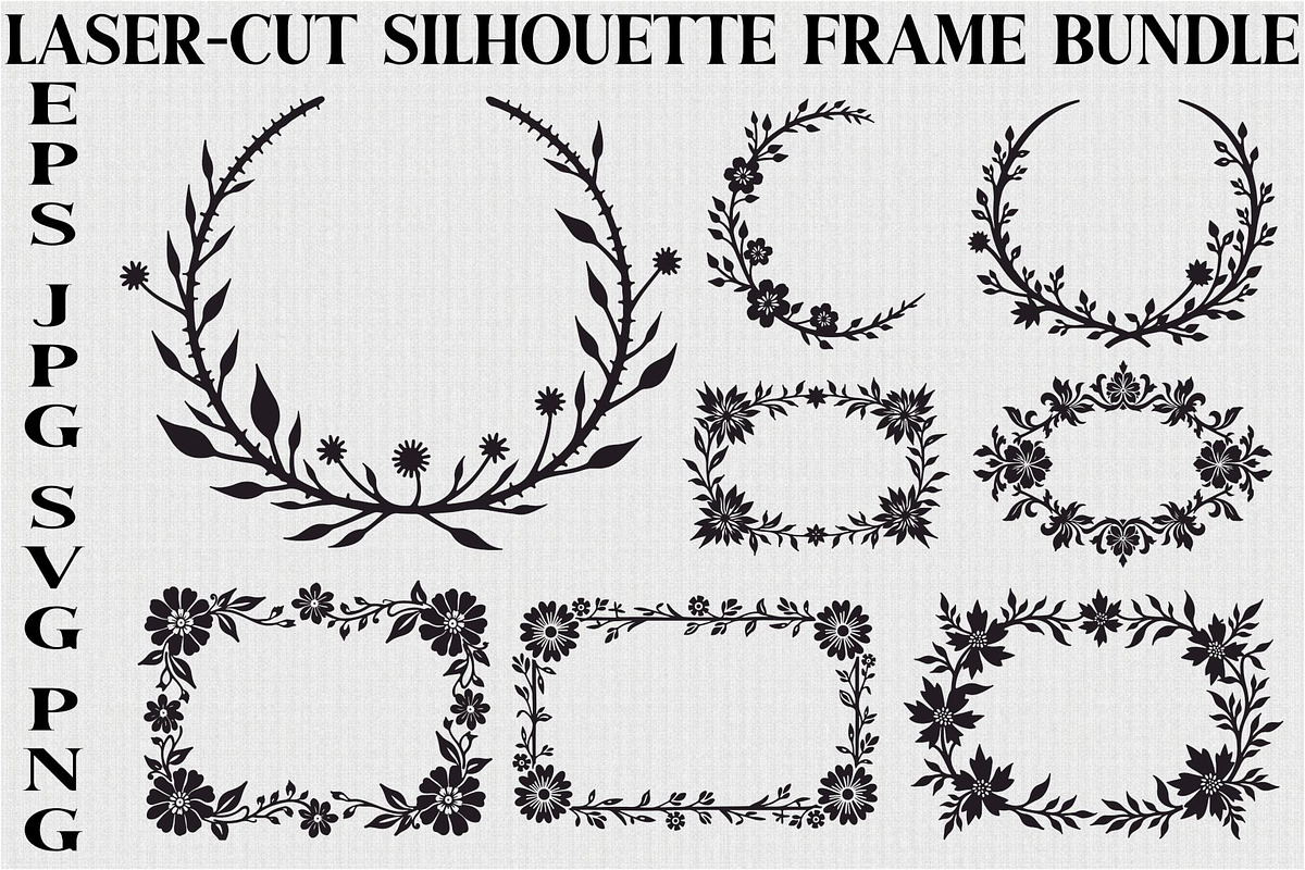 Vintage Laser Cut Frame, an Illustration by hafijul (Photo 1 of 9)