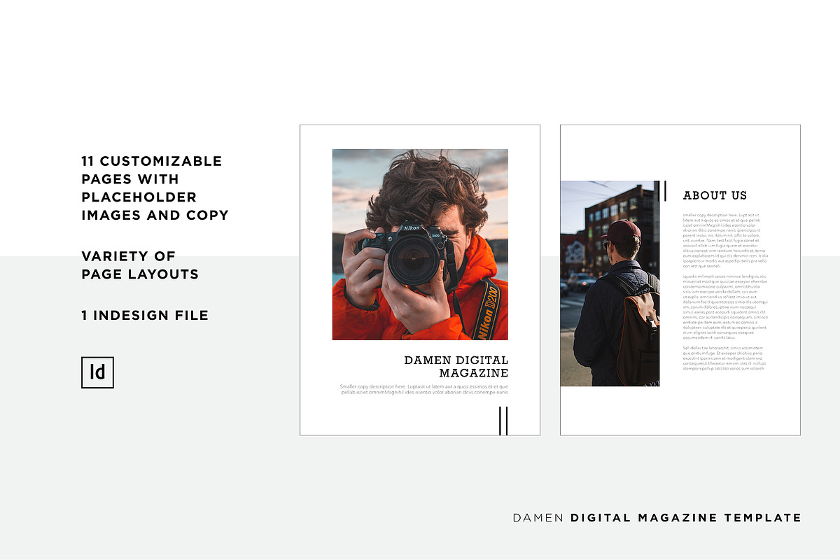 Damen Digital Magazine Template, a Magazine Template by Christie Evenson (Photo 3 of 9)