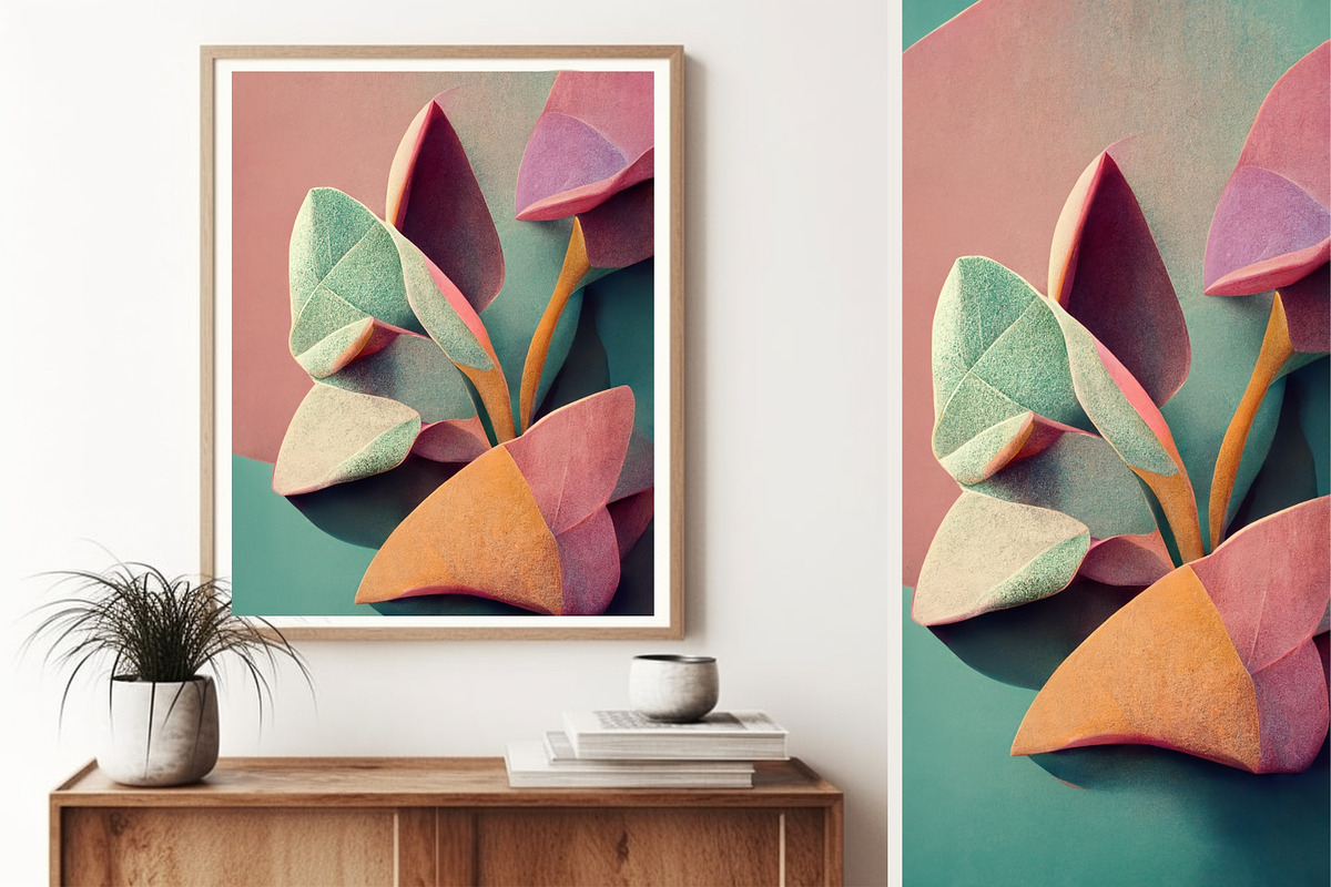 15 pop art abstract plant modern, a Decorative Illustration by ARTOZEN DIGITAL (Photo 4 of 15)